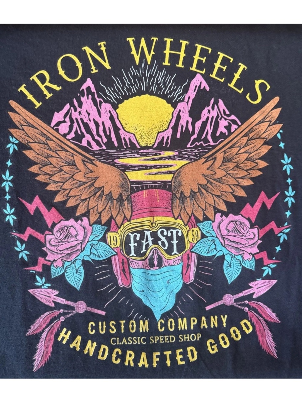 Graphic Motorcycle Tees Small &Large Bundle UNISEX